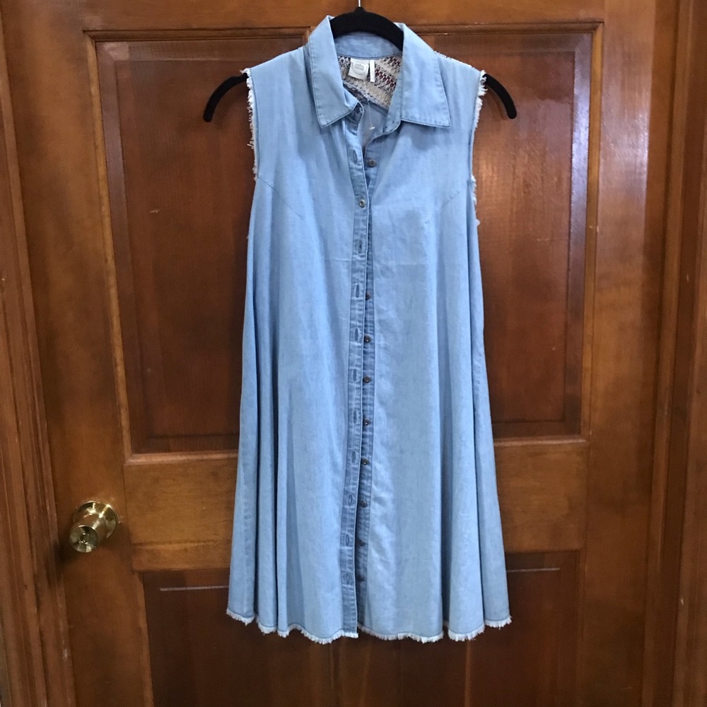 Denim Sleeveless Dress